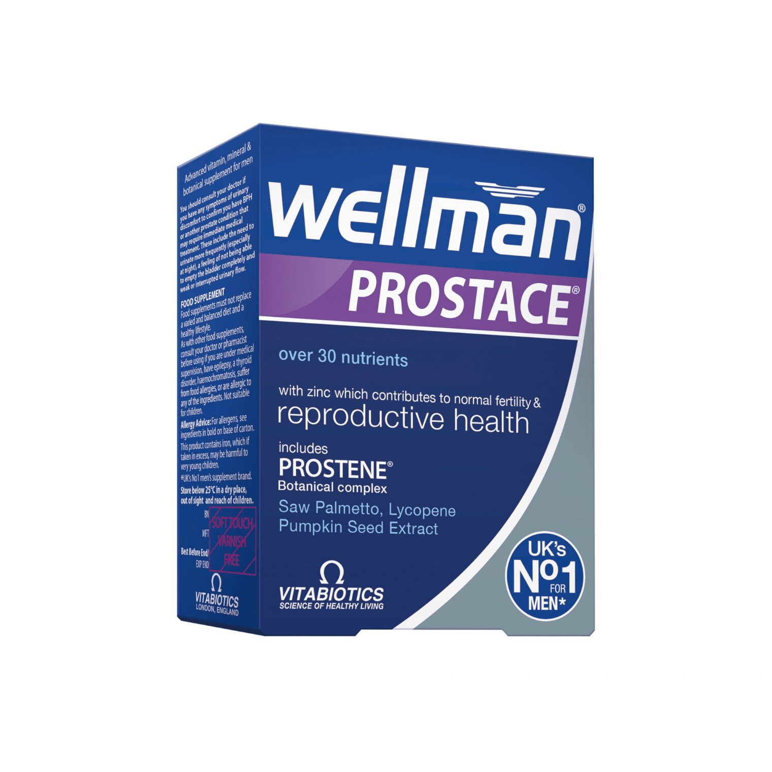 WELLMAN PROSTACE tabletės N60 BENU vaistinė