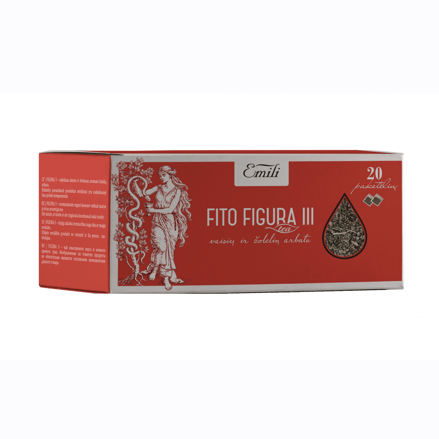 FIGURA 3 arbata FITO, 2 g, N20 