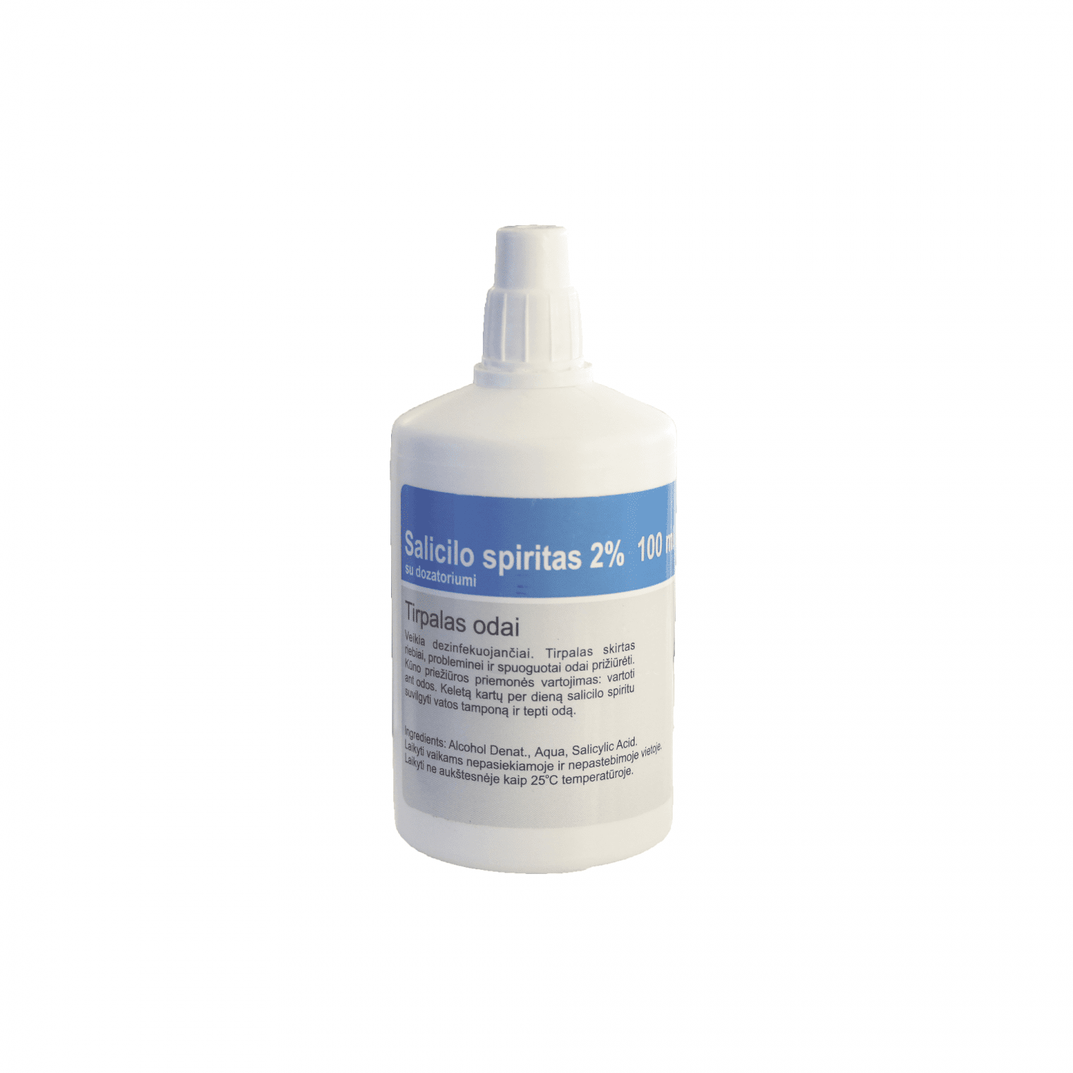 Salicilo spiritas 2 proc., 100 ml 