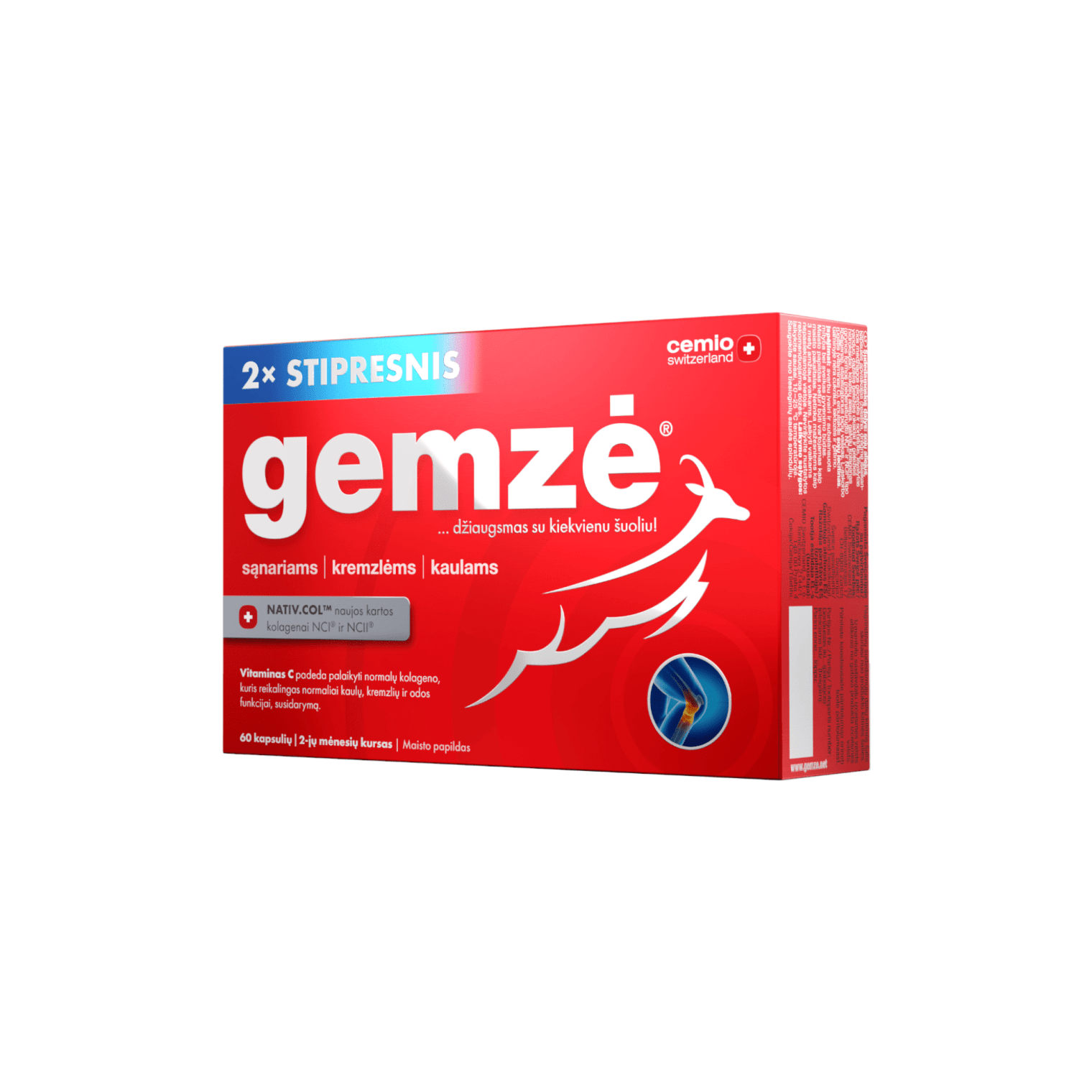 Cemio Gemzė 2x STIPRESNIS N60