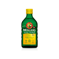 Möller's skysti žuvų taukai citrinų skonio 250 ml