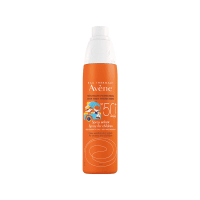 AVENE SUN apsauginė purškiama kūno emulsija vaikams nuo saulės, SPF 50+, 200 ml