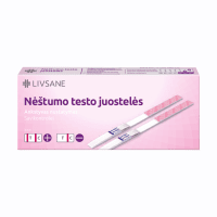 Livsane greiti testai nėštumui nustatyti, juostelės N2