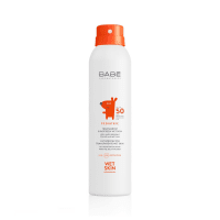 BABĒ skaidri apsauginė dulksna drėgnai vaikų odai PEDIATRIC SPF50+, 200 ml