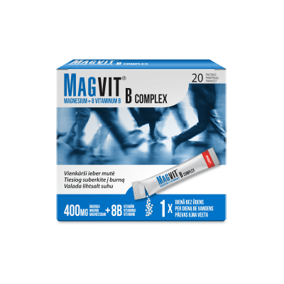 MAGVIT B6 Complex paketėliai su granulėmis N20