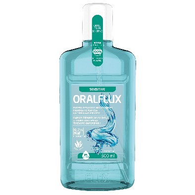ORALFLUX burnos skalavimo skystis Sensitive 500 ml