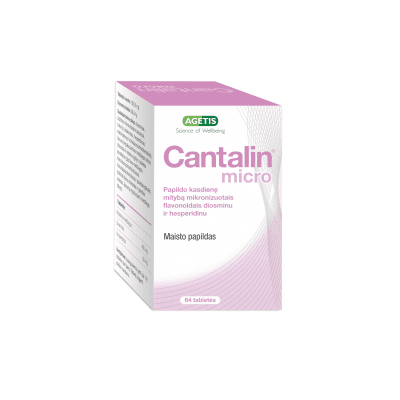 CANTALIN Micro 500 mg tabletės N64 Micro 500 mg tabletės N64
