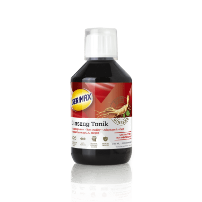 GERIMAX GINSENG TONIC tonizuojantis gėrimas, 250 ml