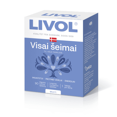 LIVOL MULTI tabletės visai šeimai, N90
