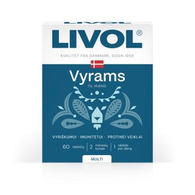 LIVOL MULTI tabletės Vyrams, N60