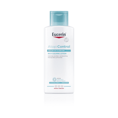 Eucerin kūno losjonas atopinei odai AtopiControl, 250 ml