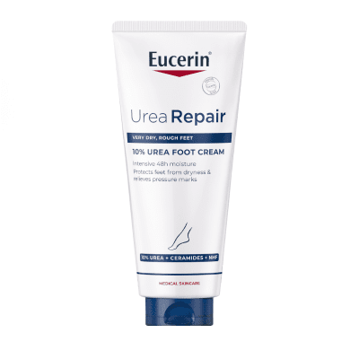 EUCERIN UreaRepair 10 % Urea pėdų kremas sausai odai, 100 ml