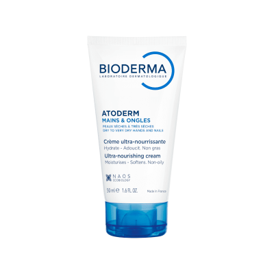 BIODERMA maitinamasis kremas sausai rankų odai ATODERM MAINS & ONGLES, 50 ml