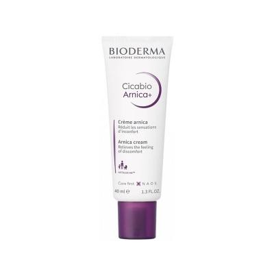 BIODERMA CICABIO ARNICA+, kremas mėlynių, sumušimų priežiūrai, 40 ml