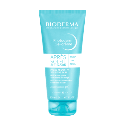 Bioderma drėkinantis, raminantis gelis kremas po deginimosi jautriai odai Photoderm Gel-créme 200 ml