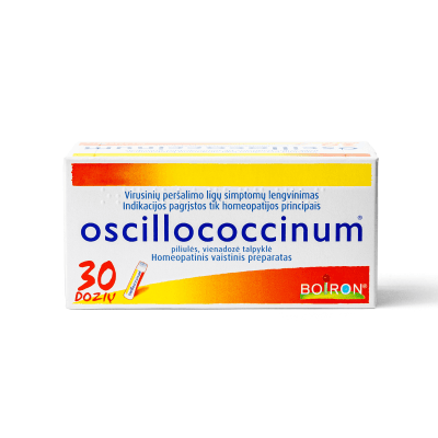 Oscillococcinum 1,0 g piliulės vienadozėje talpyklėje N30