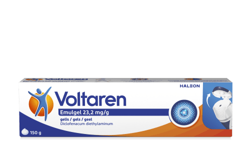 Voltaren Emulgel 23,2 mg/g gelis 150 g