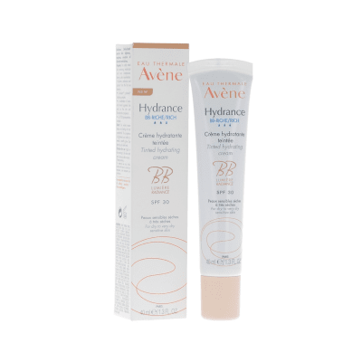 AVENE HYDRANCE odos spalvą sulyginantis kremas RICH BB, 40 ml