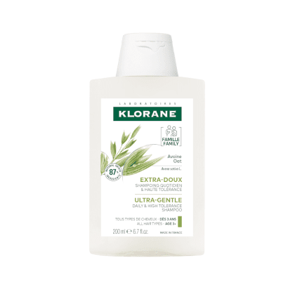 KLORANE šampūnas su avižų pieneliu OAT MILK 200 ml