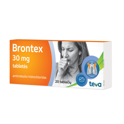 Brontex 30 mg tabletės N20