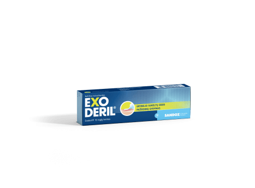 Exoderil 10 mg/g kremas 30 g