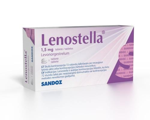 Lenostella 1,5 mg tabletė N1