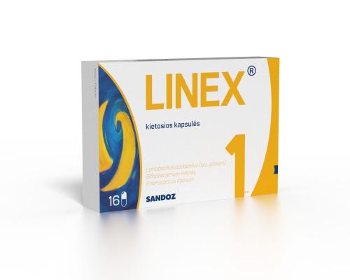 Linex kietosios kapsulės N16