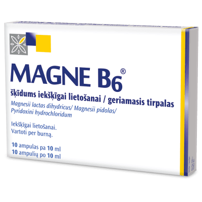 MAGNE B6 geriamas tirpalas 10 ml, N10