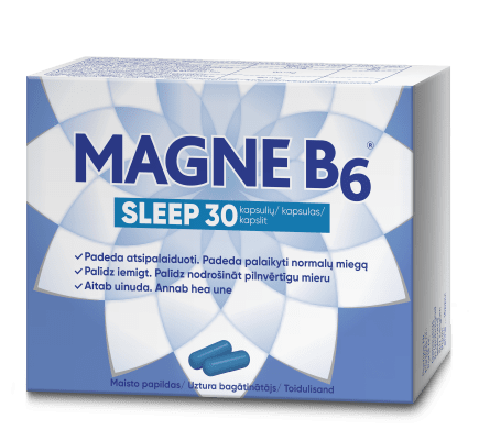 MAGNE B6 Sleep kapsulės N30