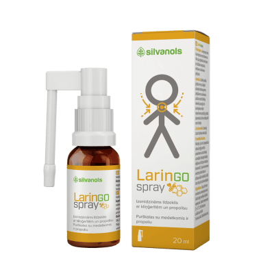 LARINGOSPRAY purškalas gerklei 20 ml