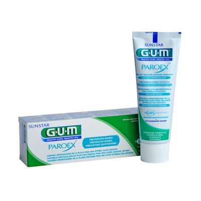 GUM Paroex dantų pasta su 0,06% chlorheksidinu ir 0.05% CPC, 75 ml