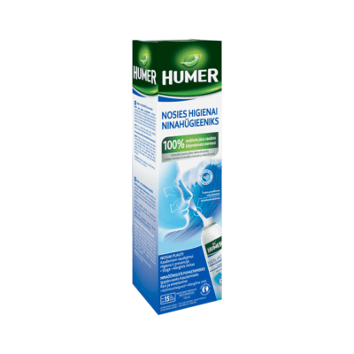 HUMER suaugusiems izotoninis nosies purškalas, nuo 15 m., 150 ml