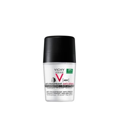 VICHY HOMME 48 val. antiperspirantas nuo prakaito dėmių vyrams, 50 ml