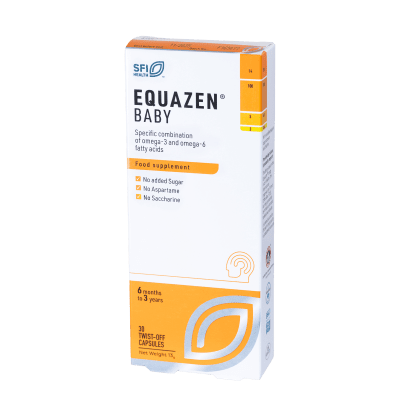 Equazen Eye Q Baby atsukamosios kapsulės kūdikiams N30