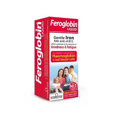 FEROGLOBIN B12 vaisių skonio sirupas 200 ml