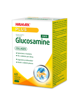 WALMARK tabletės Glucosamine + Collagen FORTE N60