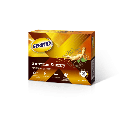 GERIMAX Extreme Energy tabletės N30