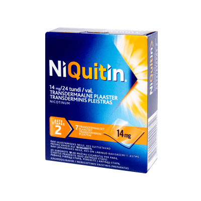 NiQuitin 14 mg/ 24 val. transderminis pleistras N7