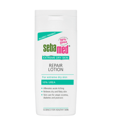 SEBAMED Extreme Dry Urea regeneruojantis kūno losjonas su 10% šlapalo, 200ml