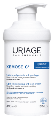 URIAGE, XEMOSE C8+ universalus minkštinamasis kremas su doz., 400ml