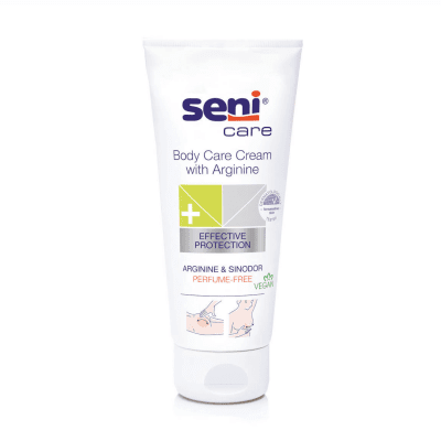 SENI CARE apsauginis kremas kūnui su argininu 200 ml