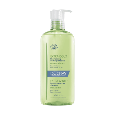 DUCRAY EXTRA DOUX švelnus, apsaugantis odą šampūnas, 400 ml