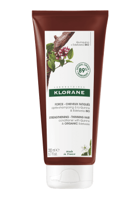 KLORANE kondicionierius slenkantiems plaukams su chininu ir vitaminu B Quinine 200 ml