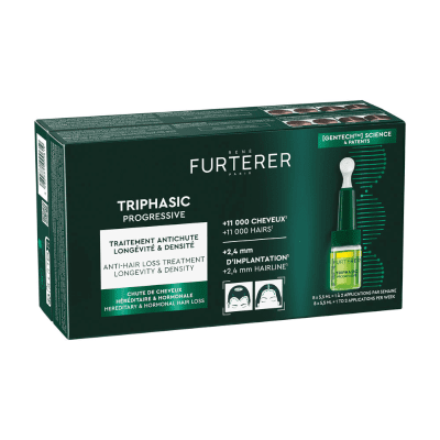 RENE FURTERER TRIPHASIC serumas progresuojančiam plaukų slinkimui, N8 x 5.5 ml