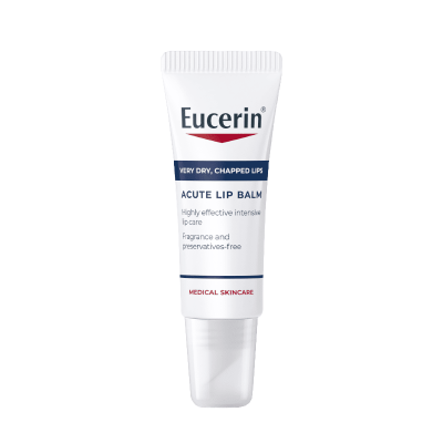 EUCERIN UreaRepair lūpų balzamas sausoms lūpoms, 10 ml