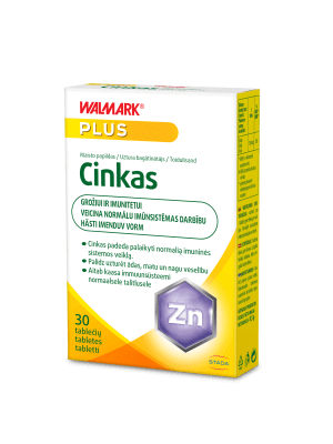 WALMARK Cinkas 15 mg tabletės N30