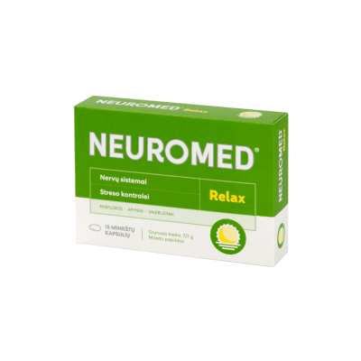 Neuromed Relax minkštos kapsulės N15