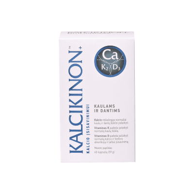 Kalcikinon+ kapsulės N60