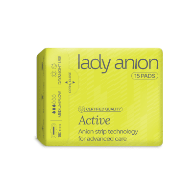 Lady Anion ploni paketai Active N15