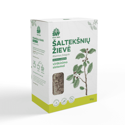 ŠVENČIONIŲ VAISTAŽOLĖS ŠALTEKŠNIŲ ŽIEVĖ, žolelių arbata, 50 g